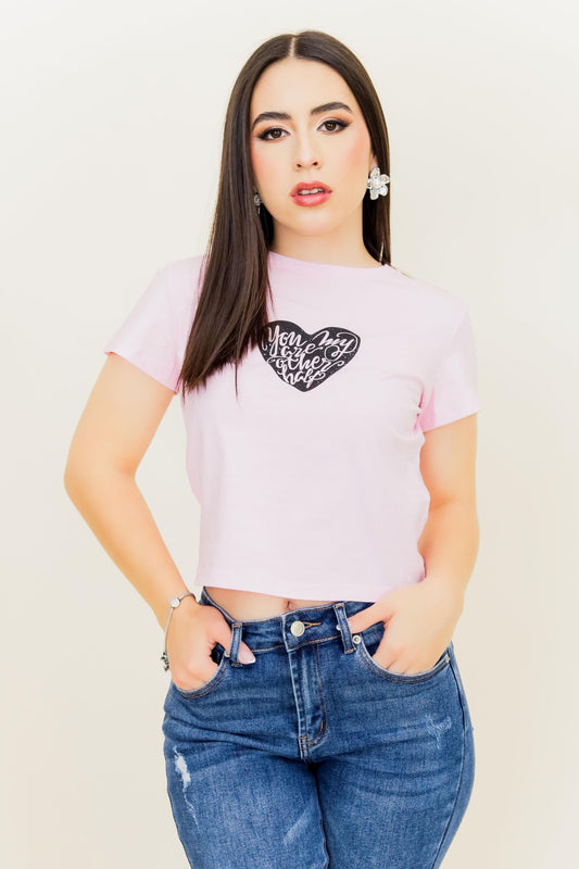 CAMISA ESTAMPADO DE CORAZON