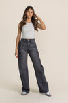 PANTALON DE MEZCLILLA NEGRO